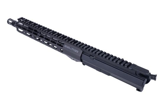 Aero Precision M4E1-T 5.56 NATO barreled Upper Receiver in black with engraved T-marks